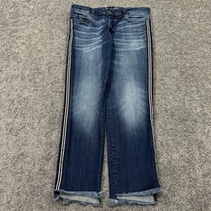 Kut from the Kloth Jeans Womens 10 Blue Ankle Stretch Medium Wash Denim Casual